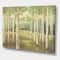 Designart - Aspens Neutral Forest - Traditional Gallery-wrapped Canvas